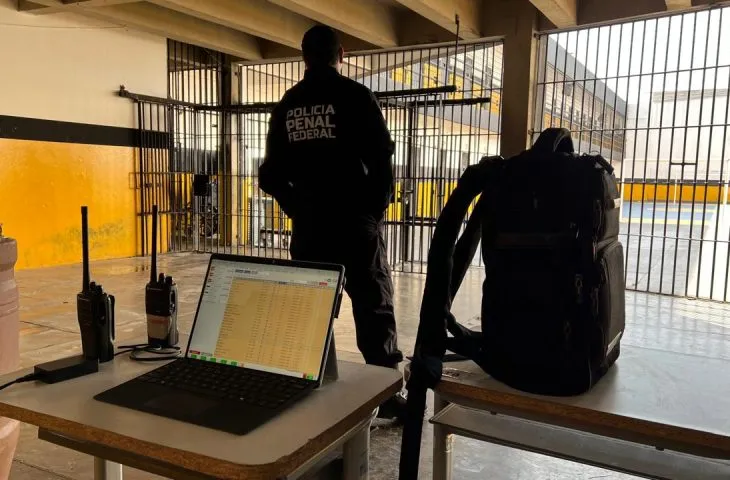Operação Modo Avião e uso de georradar marcam segundo dia de atividades na Penitenciária de Segurança Máxima de Campo Grande