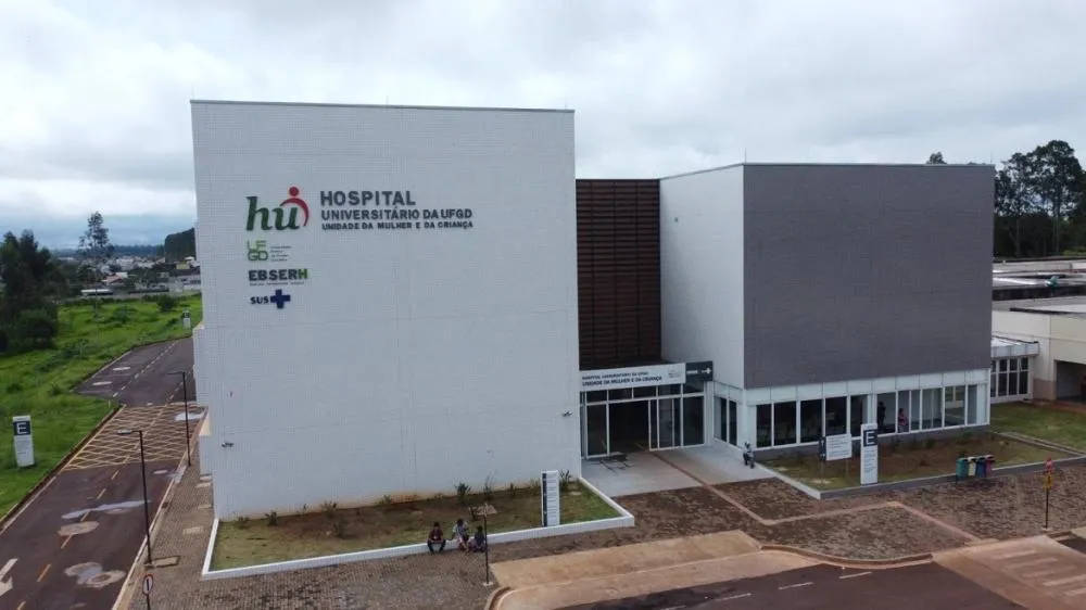 Hospital Universitário da Universidade Federal da Grande Dourados lidera a ocupação de leitos com pacientes vítimas da Chikungunya – Foto: Divulgação/Assecom