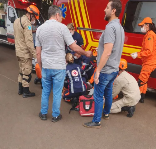 Idosa de 86 anos é atropelada no Ouro Verde por moto e morre