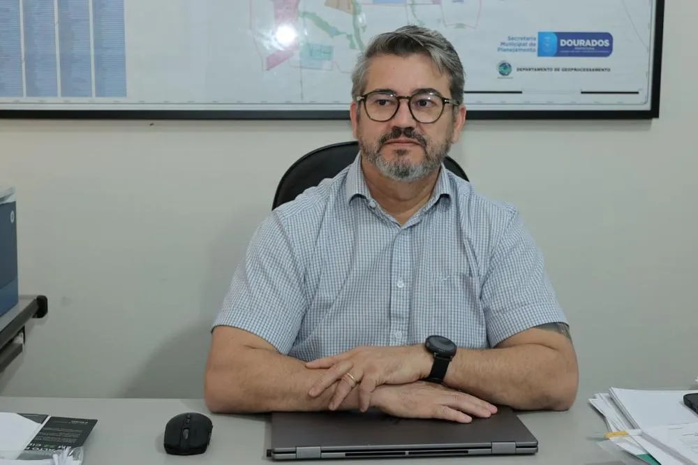 Diretor-presidente do Instituto de Meio Ambiente de Dourados, Fábio Luís, convida sociedade para participar das atividades da Semana do Meio Ambiente. Foto: A. Frota